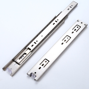 Mở Rộng Đầy Đủ Mềm Đóng Ngăn Kéo Trượt Kính Thiên Văn Kênh Bóng Mang Đẩy Để Mở Thép Không Gỉ 45Mm Ngăn Kéo Trượt - Product Image 4