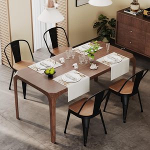 Meubles de bistrot industriels d'extérieur en métal vintage, tables et chaises pour restaurant et café - Product Image 3