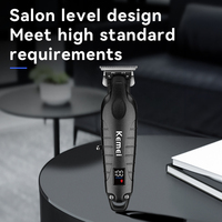 Kemei Nouvelle Tondeuse Anti-dérapante Corps et Cheveux Professionnelle Km-2293 avec Écran Lcd Numérique pour Barbiers, Vente Chaude