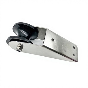 Stainless Steel316 Mirror Polished Marine Anchor Chain Bow Roller 50x170mm Nylon Wheel 6-8mm 5-10kg <b>Yacht</b> Boat Hardware - Product Image 4