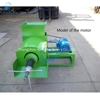 Professionele palmoliepersmachine met elektrische motor en dieselmotor, eenvoudig te bedienen.