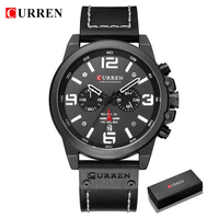 Montre à quartz Curren 8314, nouvelle montre de luxe à bracelet en cuir, montre décontractée pour homme, montre de bureau, montre-bracelet pour homme, avec boîte.