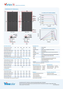 แผงเซลล์แสงอาทิตย์ Trina 690W <span class=keywords><strong>Vertex</strong></span> N 670W โมดูลแผงโซล่าเซลล์695W 680W 685watt PLUS bifacial tsm-neg21c.20 - Product Image 2