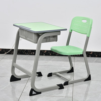 Ensemble de bureau et chaise d'étude moderne de type C pour étudiant, avec plateau en bois confortable et durable, meubles écologiques pour la maison, le bureau et l'école