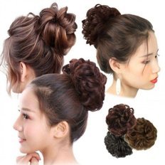 Parrucca da donna con capelli a cacca in stile Up accessori per lo Styling dei capelli modello 3 w5ec - Product Image 1