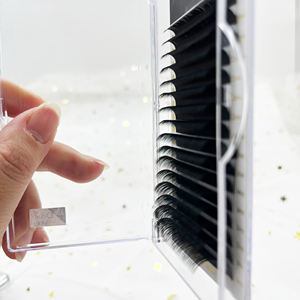 Großhandel Volumen Wimpern verlängerung liefert CC/D/DD/<span class=keywords><strong>M</strong></span>/L/LD/LC Curl Private Label Faux Nerz Wimpern Individuelle Wimpern verlängerung - Product Image 5