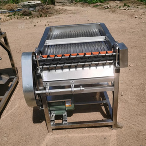 Paslanmaz çelik bezelye Sheller makinesi soya Pod Shelling makinesi - Product Image 3