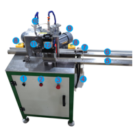 Machine de découpe de bande magnétique pour réfrigérateur, Offre Spéciale, 45 degrés d'angle
