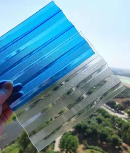 透明プラスチック屋根シート透明段ボール屋根シート透明プラスチック屋根カバー - Product Image 1