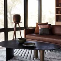 Tables basses rondes latérales avec pieds en acier inoxydable et dessus en métal, table centrale avec cadre doré, design moderne