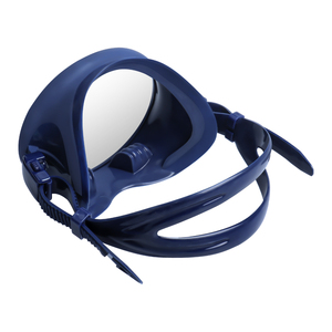 หน้ากากดำน้ำแบบไร้กรอบทรงรี กระจกนิรภัย มุมมองกว้าง ราคาขายส่ง - Product Image 4
