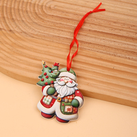 Maßgefertigte Harz-Weihnachtsbaum-Anhänger Cartoon-Weihnachtsfiguren-Ornamente Feiertagsdekoration Geschenk Souvenir
