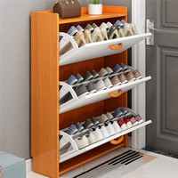 Armoire à chaussures avec talons hauts pour femmes, couleur mélamine Pure, pièces, italien, avec un tissu sec
