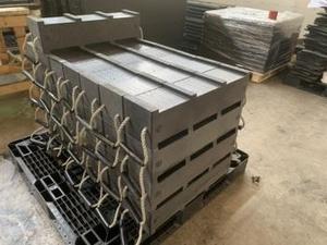 Xách tay <span class=keywords><strong>uhmwpe</strong></span> nhựa cribbing khối cho Crane OUTRIGGER miếng đệm - Product Image 4