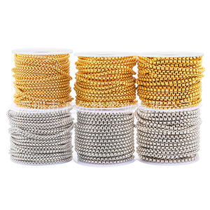 Chaîne gourmette JIAYE <span class=keywords><strong>B727</strong></span> en acier inoxydable soudé sur mesure, anti-ternissement, composants pour la fabrication de bijoux DIY - Product Image 6