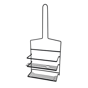 ที่วางสบู่สีดำขนาดใหญ่พร้อมชั้นวางสำหรับจัดเก็บในห้องน้ำ - Product Image 2