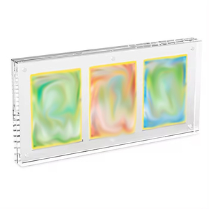 Tùy chỉnh từ rõ ràng <span class=keywords><strong>Acrylic</strong></span> Ba Trò chơi thẻ hiển thị trường hợp <span class=keywords><strong>Acrylic</strong></span> đồ chơi thẻ hiển thị khung cho cửa hàng - Product Image 1