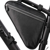 Pochette de vélo étanche et réfléchissante personnalisée sous le Tube avant, sac de rangement pour selle triangulaire, sac de cadre de vélo