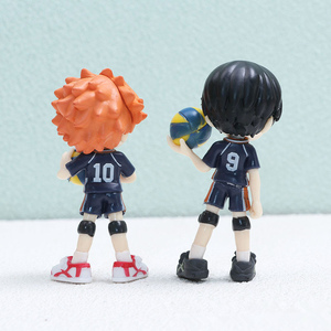 Figurines <span class=keywords><strong>Haikyuu</strong></span> Hinata Shoyo <span class=keywords><strong>Oikawa</strong></span> Tooru Tobio Kageyama en PVC de 8 cm, figurines d'anime, jouets à collectionner, boîte à œufs Gachapon - Product Image 6