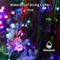Décoration extérieure gouly guirlande de lumières led de Noël 360 angle lumineux ucs2904 câble lumineux en caoutchouc