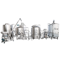 Équipement de brassage de bière artisanale Direct Fire 10BBL Micro Brewery Beer Brewing Equipment Craft Beer Machine à vendre