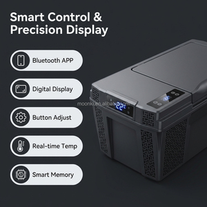 Accesorios interiores para Cybertruck, refrigerador de 25L para maletero con control por aplicación, nevera portátil para camioneta, nevera para acampar al aire libre - Product Image 5