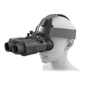 Helm taktis kamera Digital berumbai 4 perbesaran Digital 8X dipasang di kepala 3D keluaran Rusia