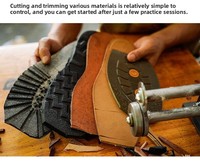 Machine manuelle d'occasion pour la découpe de semelles de chaussures, équipement de fabrication de chaussures Goodyear Welt avec garantie de 2 ans