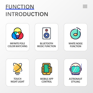 <span class=keywords><strong>Projecteur</strong></span> d'étoiles et de nébuleuses Astronaute, Lampe de nuit <span class=keywords><strong>ciel</strong></span> <span class=keywords><strong>étoilé</strong></span>, Décoration de fête à domicile, Cadeaux pour enfants et adultes, Télécommande et minuterie - Product Image 2
