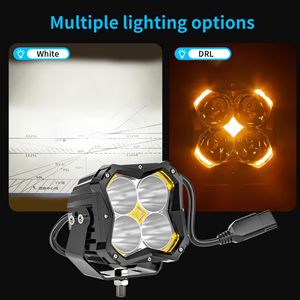 Barra Luminosa LED DXZ da 5 Pollici con Fascio Spot e Flood per ATV, <span class=keywords><strong>Lada</strong></span> 4x4, Camion, UAZ, Luce di Guida <span class=keywords><strong>Auto</strong></span> LED 12V 24V - Product Image 4