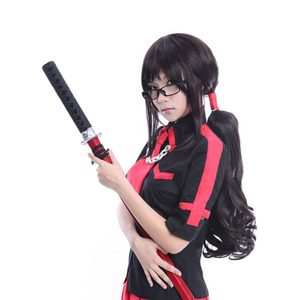 Peluca de <span class=keywords><strong>Cosplay</strong></span> de Kisaragi Saya de la <span class=keywords><strong>Serie</strong></span> de <span class=keywords><strong>Anime</strong></span> Blood-C - Product Image 1
