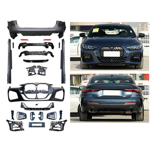 Nouveau kit carrosserie 2020-2023 pour BMW Série 4 G22 : pare-chocs avant et arrière avec fixation universelle par boulons - Product Image 1
