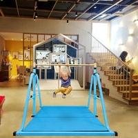 Barras Horizontales Ajustables para Gimnasia, Equipo de Ejercicio para el Hogar, para Niños Principiantes en Deportes y Recreación
