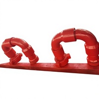 Codo de Alta Presión de 2 Pulgadas FIG1502 M*F Estándar API Tipo 10 para Operaciones Petroleras