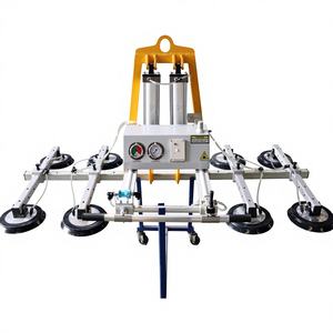 Elevador Neumático de Vacío Belino con 8 Ventosas Circulares, Capacidad de 800 kg/1750 lb para Levantar Losas de Azulejos, Mármol, Granito y Vidrio - Product Image 1