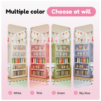 Armoire de rangement et vitrine en acier et verre au design créatif personnalisable, bibliothèque de salon
