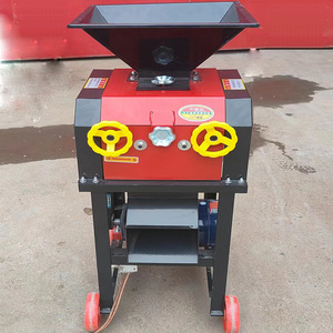 Máy chế biến thức ăn hai con lăn mới 220V cho ngũ cốc Ngô lúa Miến-Máy nghiền hạt làm phẳng dehulling - Product Image 2