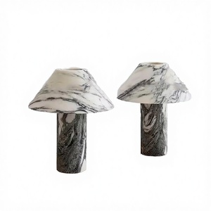 Lámpara de Decoración para el Hogar, Restaurante o Sala de Estar, de Mármol Calacatta Viola Natural Moderno, Acabado Pulido - Product Image 3