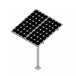 Einstellbare Solarpanel-Montage halterung für Mast, seitliche Mast montage Solarpanel-Pole-montiertes Solar panel und Batterie