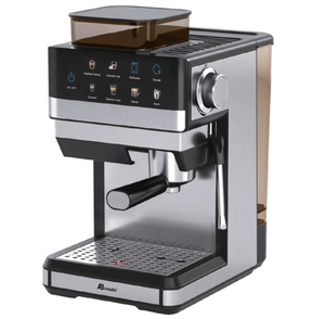 Anbolife Italian Professional <strong>SemiAutomatic</strong> Smart Espresso <strong>Coffee</strong> <strong>Maker</strong> With Auto-stamping and Grind <strong>Coffee</strong> Bean Stainless Steel - Product Image 6