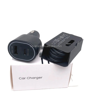 <span class=keywords><strong>Cargador</strong></span> <span class=keywords><strong>de</strong></span> Coche USB C <span class=keywords><strong>Original</strong></span> <span class=keywords><strong>de</strong></span> 45 W y 5 A, Carga Súper Rápida PD, Puertos Duales, <span class=keywords><strong>Cargador</strong></span> <span class=keywords><strong>de</strong></span> Coche TIPO C <span class=keywords><strong>de</strong></span> 45 W y 15 W para <span class=keywords><strong>Samsung</strong></span> EP-L5300 - Product Image 6