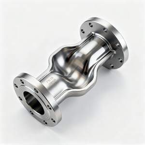 Cnc-Machinaal Bewerkte Roestvrijstalen Stroommeter Lichaam Industriële Vloeistofmeetcomponent Snelle Prototyping Draad Edm Boren - Product Image 3