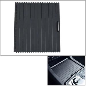 Plaque de tirage pour porte-gobelet Mercedes-Benz 1666805802 Beige Noir Console centrale Matériau ABS - Product Image 5