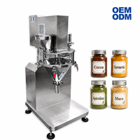 Machine de remplissage de poudre semi-automatique de bureau Dezoton pour le sucre, le sel, le glucose et autres produits en poudre avec une capacité de remplissage de 1 kg