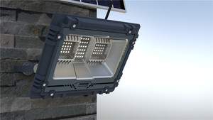 ไฟสปอร์ตไลท์ LED พลังงานแสงอาทิตย์กลางแจ้ง อลูมิเนียม หลายสี RGB IP66 300w 500w 800w เปลี่ยนสีได้ รุ่น WD-FL015 - Product Image 4