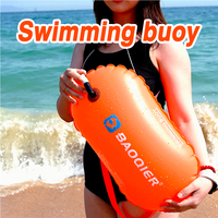 Accès à la natation en eau libre bouée de natation en PVC flotteur de sécurité sac sec à l'air flotteur de remorquage natation flottation gonflable sac de plongée étanche