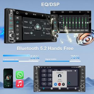 Radio para Auto de 7 Pulgadas con Pantalla IPS para Toyota 4Runner, Tundra, Sequoia, <span class=keywords><strong>Apple</strong></span> CarPlay Inalámbrico, Android Auto, Mirror Link, Bluetooth, AM/FM, Cámara de Reversa - Product Image 2