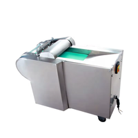 Automatische groentesnijmachine, snijmachine voor het snijden van uien, kool, wortelen, aardappelen, capaciteit 350 kg/uur