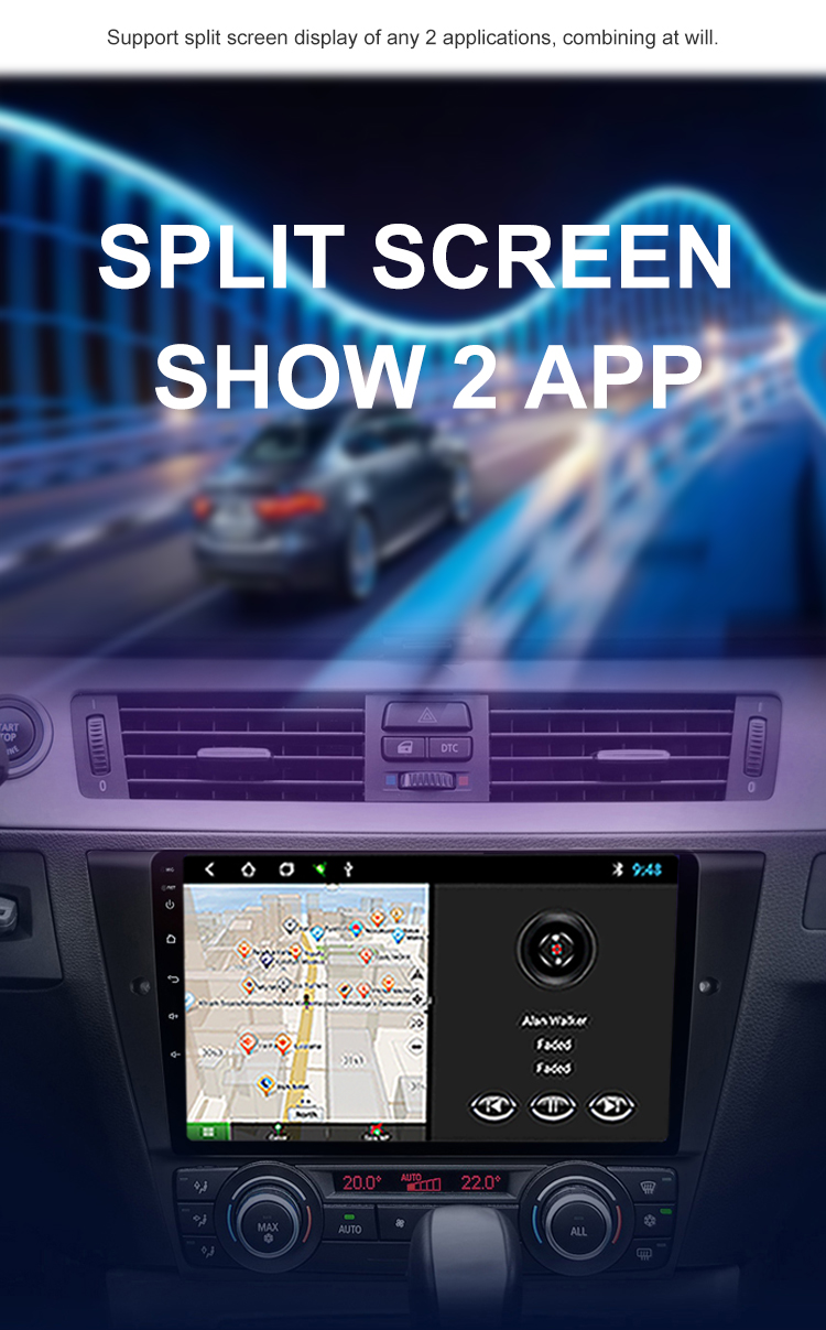 GPS Navigation For BMW 1 Series E88 E82 E81 E87 2004-2012 Car Radio Multimedia Video Player Android 11.0 support 4g wifi