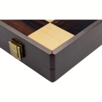 Échiquier magnétique pliable en ébène haut de gamme, jeu d'échecs de luxe, échecs internationaux, utilisation en intérieur pour adultes, enfants, étudiants - Puzzle